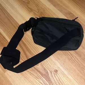 NWOT PINK black fanny pack